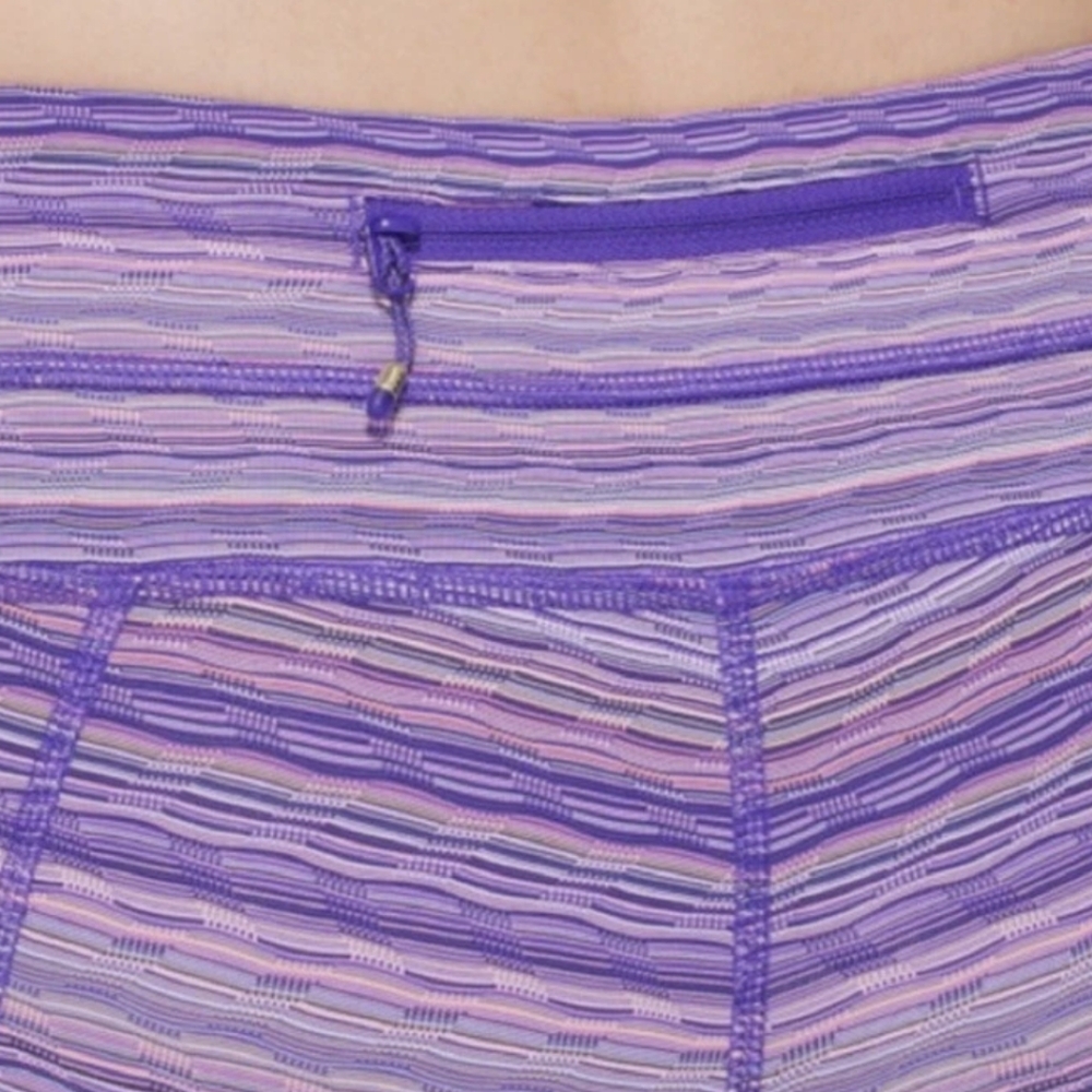 Lululemon Run Inspire Crop II Luxtreme Space Dye Twist Size 6 - Picture 2 of 8
